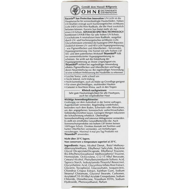 EUCERIN Sun Fluid Pigment Control LSF 50+