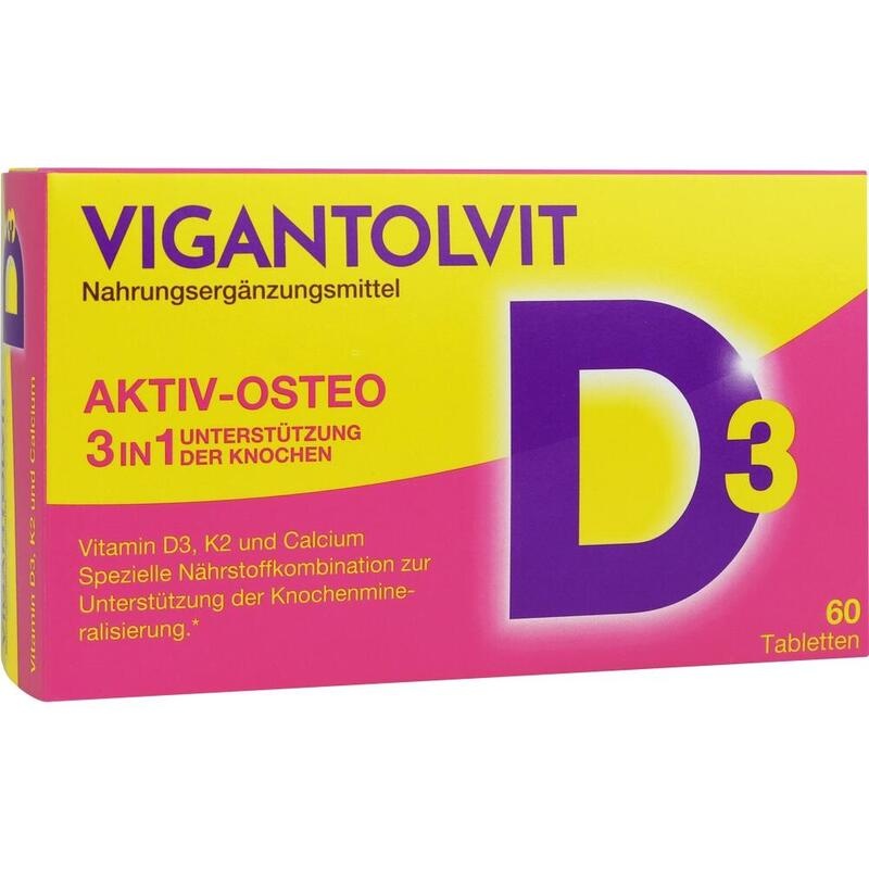 VIGANTOLVIT Vitamin D3 K2 Calcium Filmtabletten
