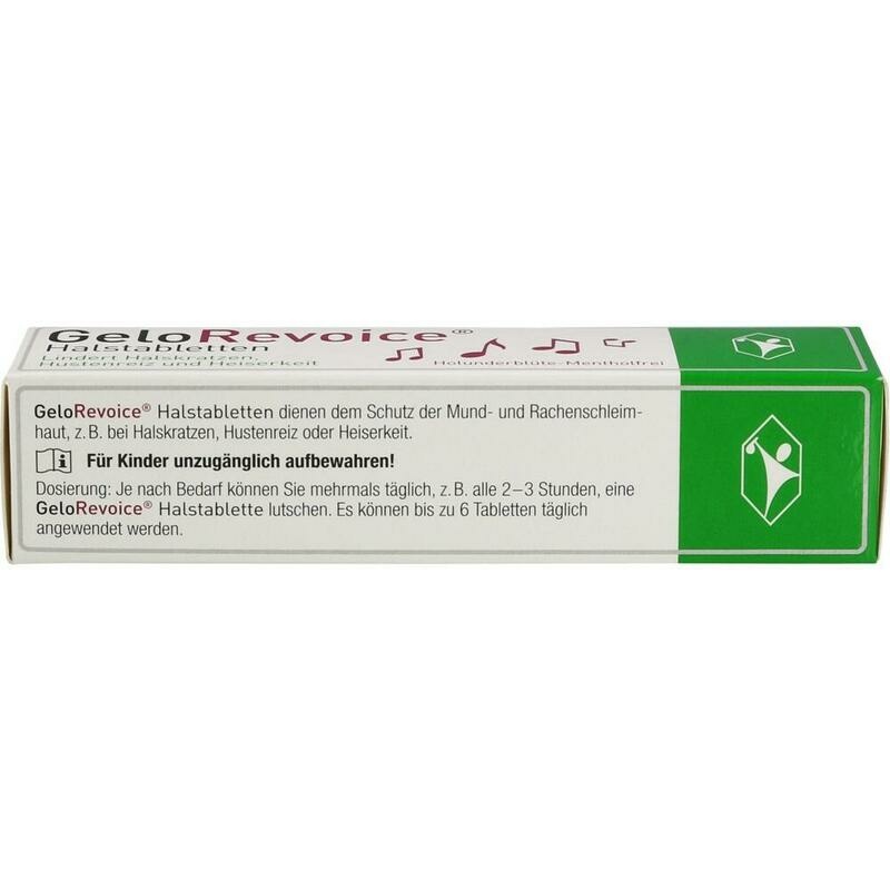 GELOREVOICE Halstabletten Holunderbl.-Mentholfrei