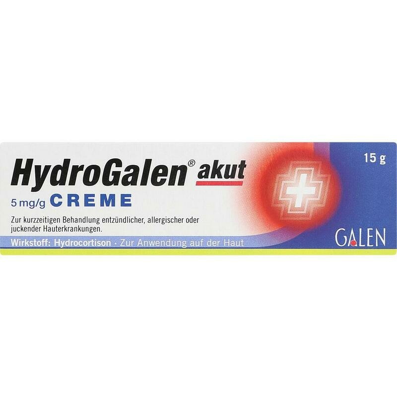 HYDROGALEN akut 5 mg/g Creme
