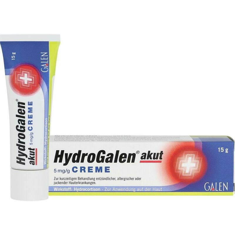 HYDROGALEN akut 5 mg/g Creme