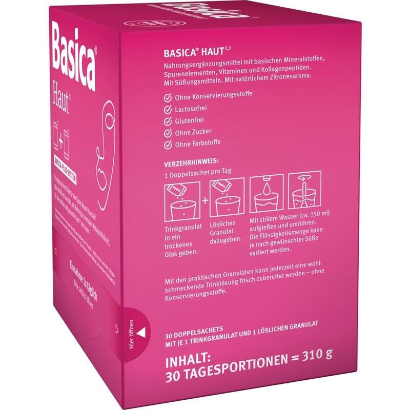 BASICA Haut Trinkgranulat für 30 Tage