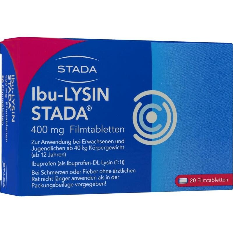 IBU-LYSIN STADA 400 mg Filmtabletten