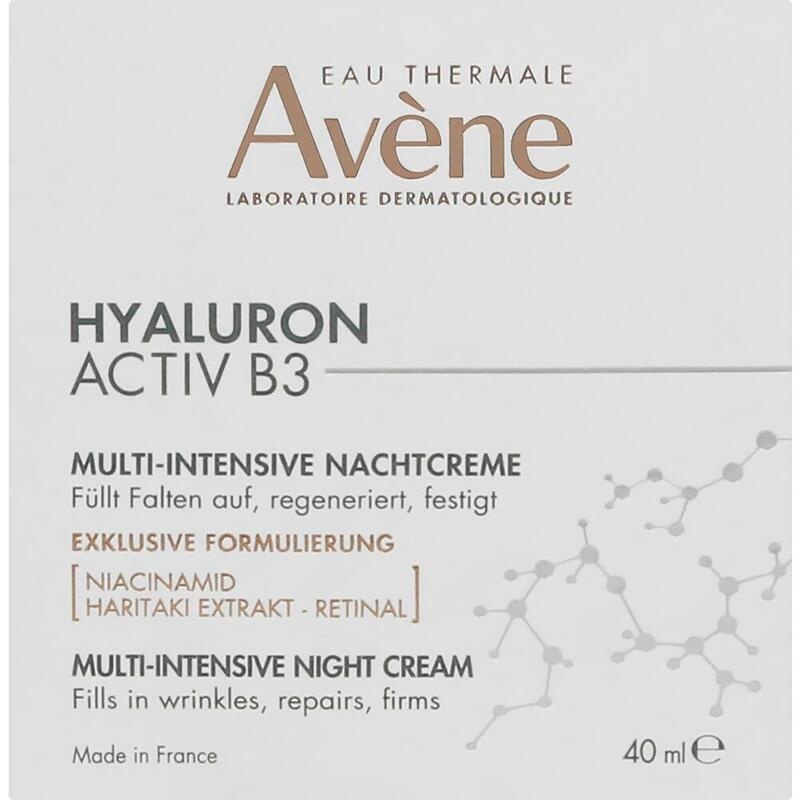 AVENE Hyaluron Activ B3 Multi-Intensive Nachtcreme