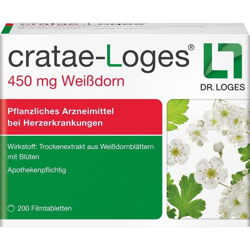 CRATAE-LOGES 450 mg Weißdorn Filmtabletten