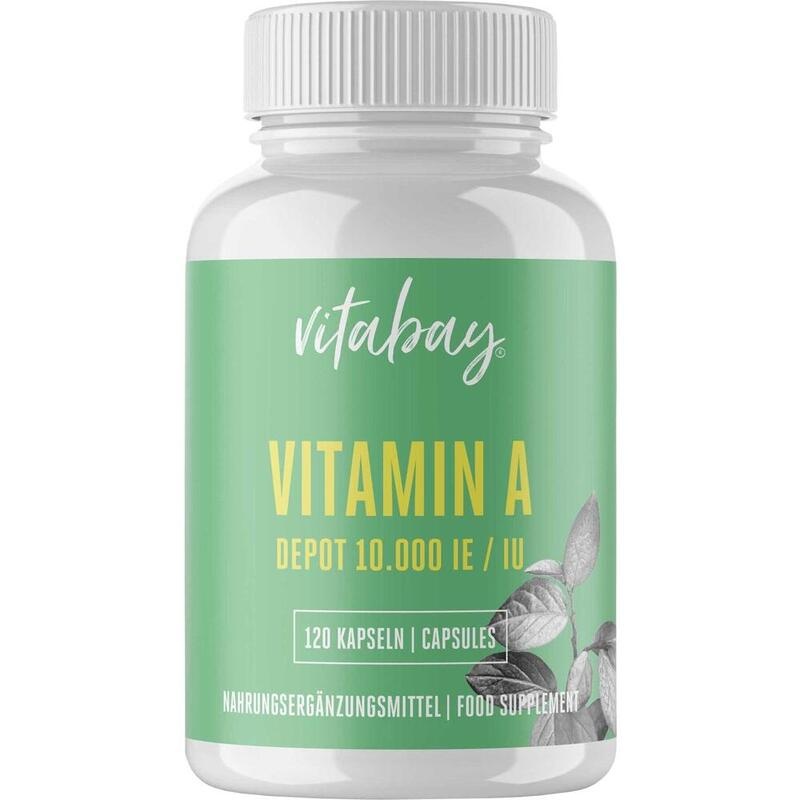 VITAMIN A 10. 000 I.E. Depot vegan hochdos.Kapseln