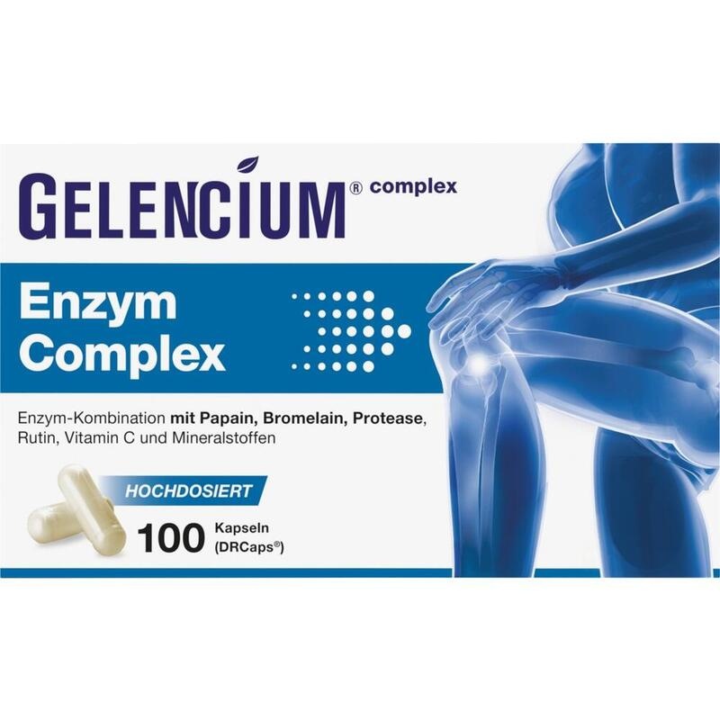 GELENCIUM Enzym Complex hochdos.m.Bromelain Kaps.