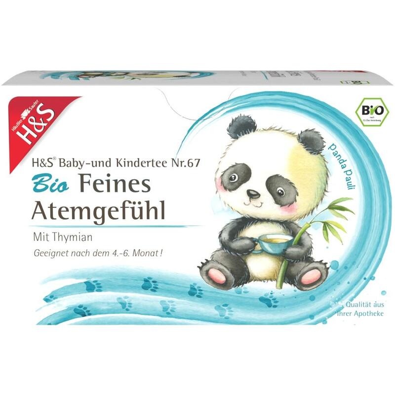 H&S Bio Feines Atemgefühl Baby- u.Kindertee Fbtl.