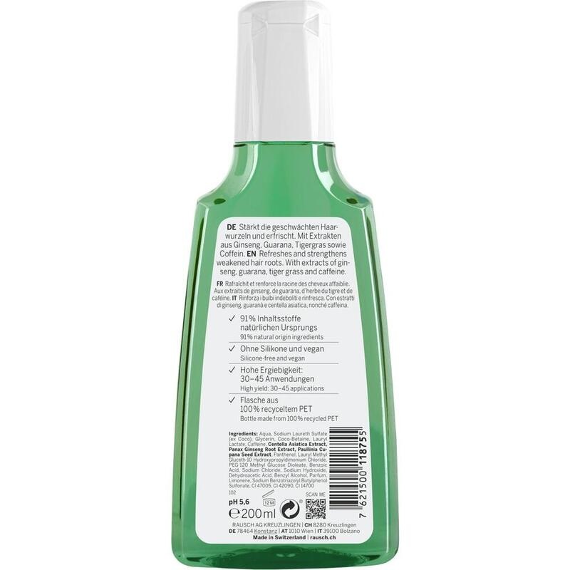 RAUSCH Coffein-Shampoo mit Ginseng