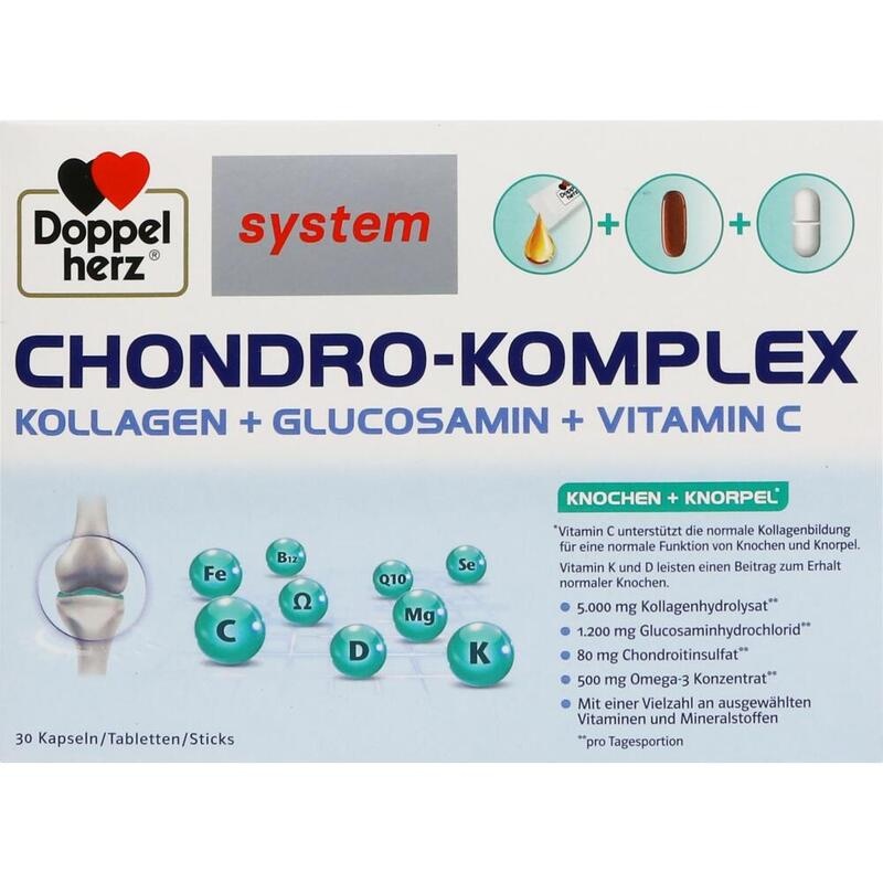 DOPPELHERZ Chondro-Komplex syst.Komb.Tab.Kap.Stick
