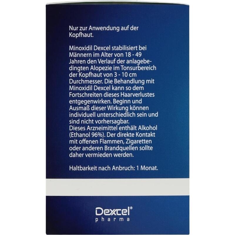 MINOXIDIL Dexcel 50 mg/ml Spray z.Anw.a.d.Kopfhaut