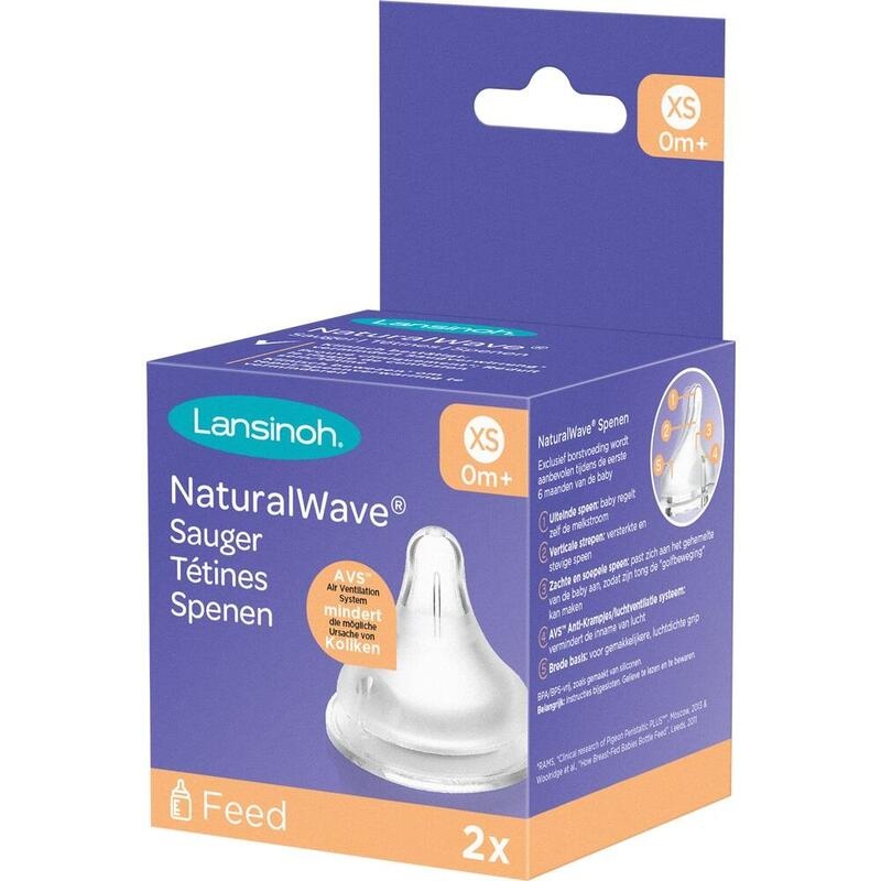 LANSINOH NaturalWave Sauger XS