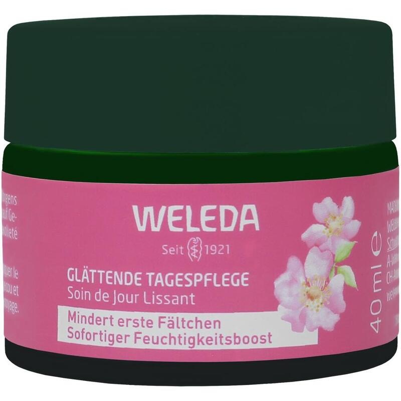 WELEDA glättende Tagespflege Wildrose & weißer Tee