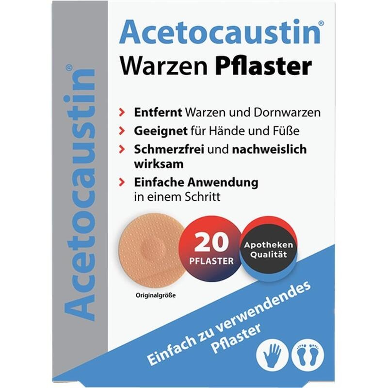 ACETOCAUSTIN Warzenpflaster