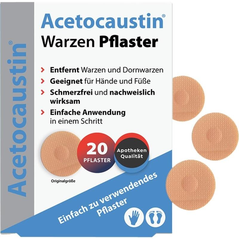 ACETOCAUSTIN Warzenpflaster