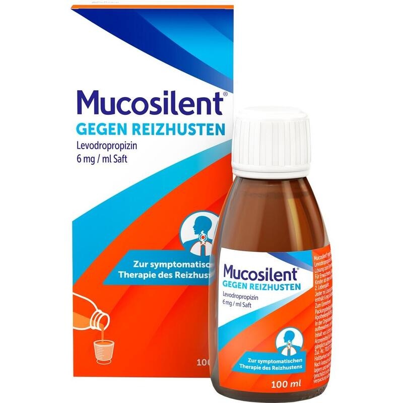 MUCOSILENT gg.Reizhust.Levodropropizin 6mg/ml Saft